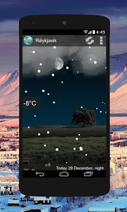 Download Animated Weather Widget, Clock